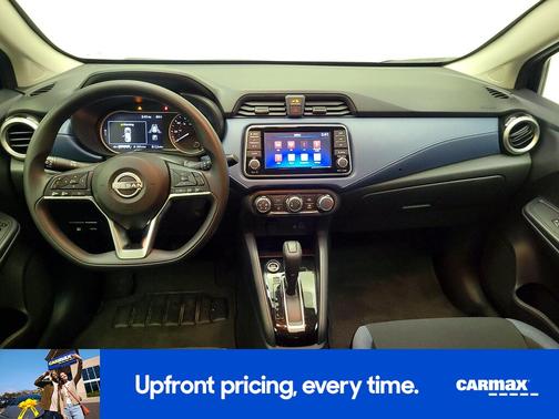 Black 2025 Nissan Versa SV