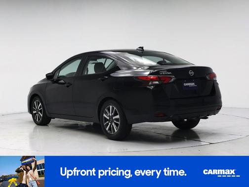 Black 2025 Nissan Versa SV