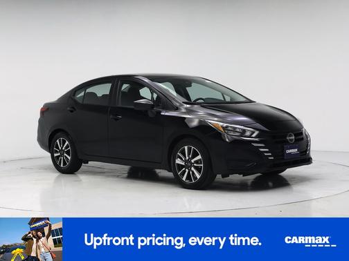 Black 2025 Nissan Versa SV