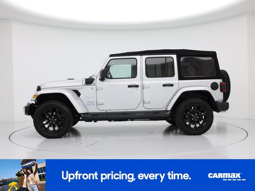 Silver 2024 Jeep Wrangler 4xe Sahara