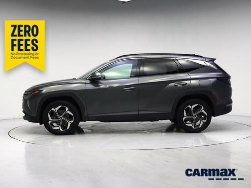 Gray 2022 Hyundai TUCSON Limited