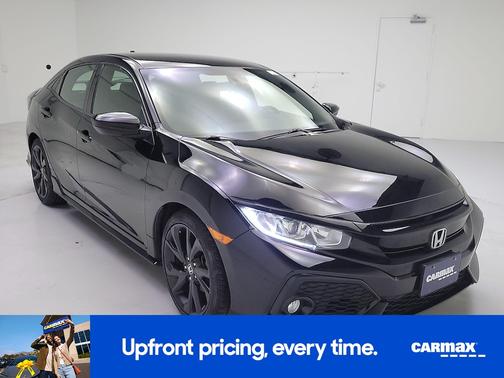 Black 2017 Honda Civic Sport