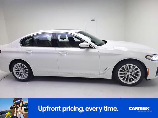 White 2021 BMW 540 XI