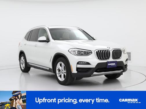 White 2020 BMW X3 XDrive30i