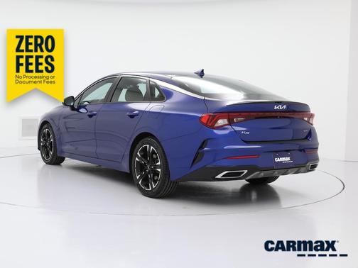 Blue 2022 Kia K5 GT-Line