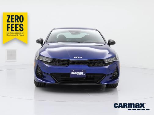Blue 2022 Kia K5 GT-Line