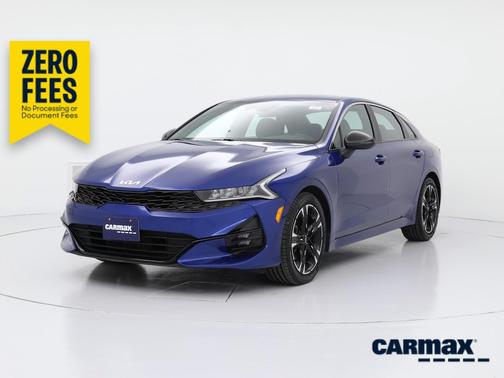 Blue 2022 Kia K5 GT-Line
