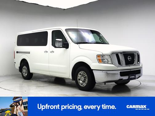 White 2015 Nissan NV Passenger NV3500 HD SV