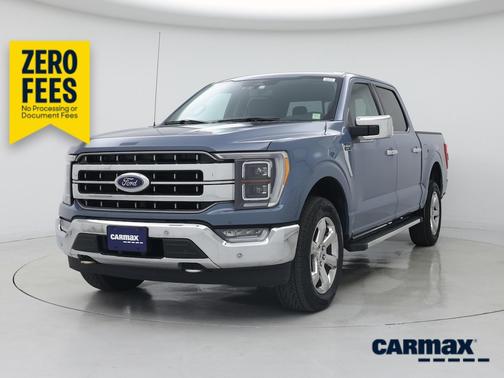 Blue 2023 Ford F-150 Lariat
