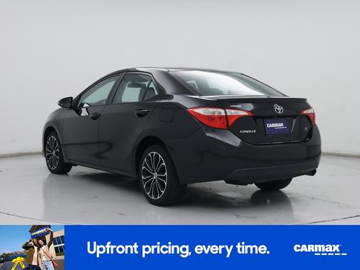 Black 2015 Toyota Corolla S Plus