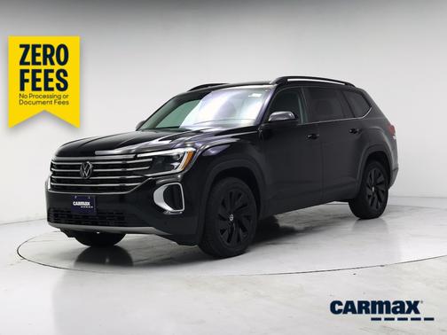 Black 2024 Volkswagen Atlas SE w/Tech
