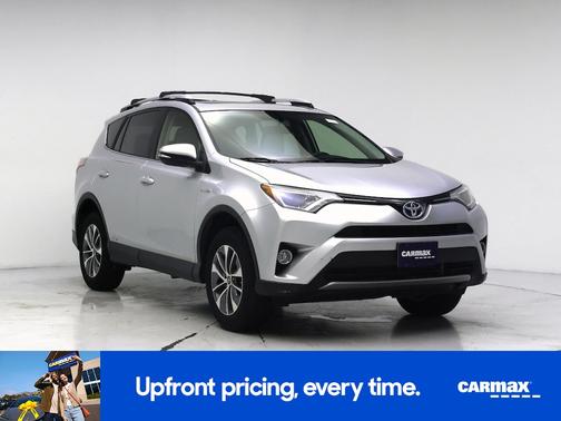 Silver 2016 Toyota RAV4 Hybrid XLE