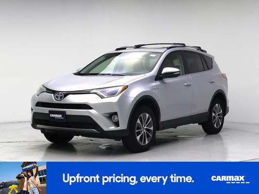 Silver 2016 Toyota RAV4 Hybrid XLE