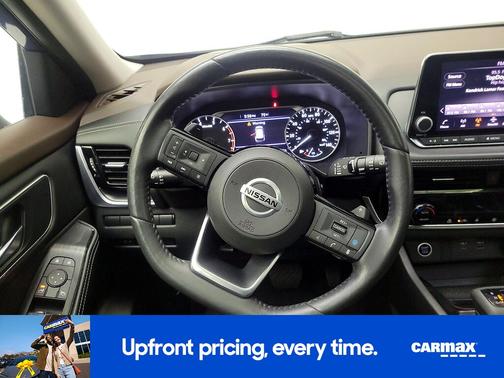 Blue 2021 Nissan Rogue SV