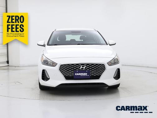 White 2018 Hyundai ELANTRA GT