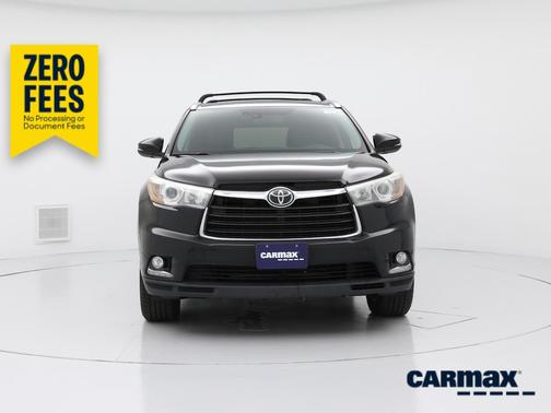 Black 2016 Toyota Highlander Limited Platinum