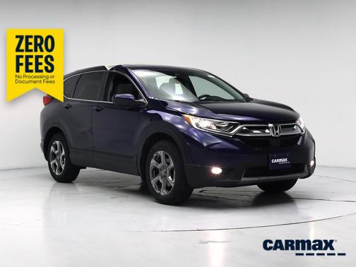 Blue 2017 Honda CR-V EX-L