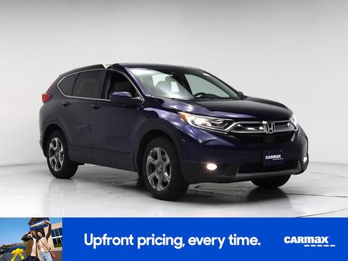 Blue 2017 Honda CR-V EX-L