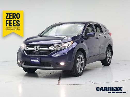Blue 2017 Honda CR-V EX-L