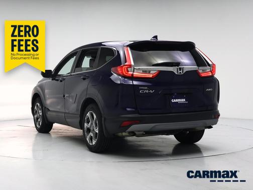 Blue 2017 Honda CR-V EX-L