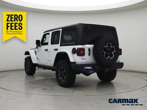 White 2023 Jeep Wrangler 4xe Unlimited Rubicon