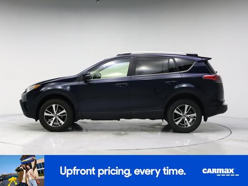 Blue 2018 Toyota RAV4 XLE