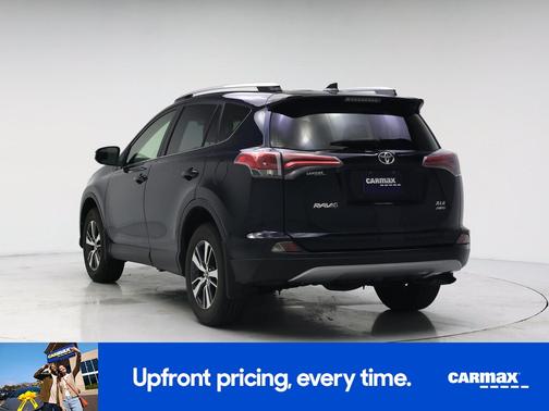 Blue 2018 Toyota RAV4 XLE