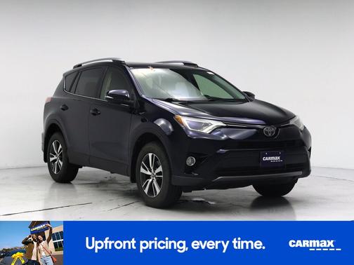 Blue 2018 Toyota RAV4 XLE