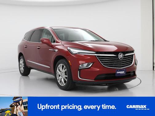 Red 2023 Buick Enclave Essence