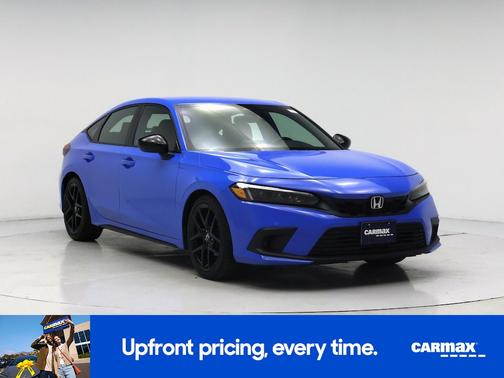 Blue 2024 Honda Civic Sport