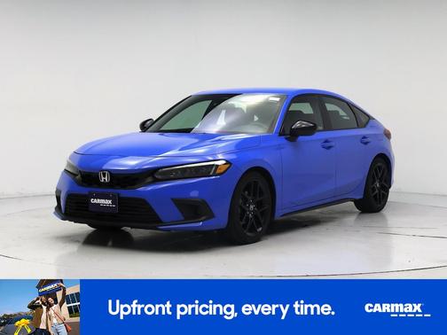 Blue 2024 Honda Civic Sport