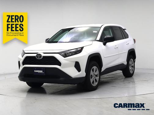 White 2022 Toyota RAV4 LE
