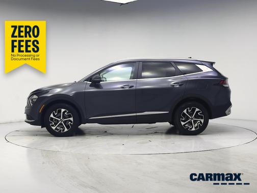 Gray 2023 Kia Sportage Hybrid EX