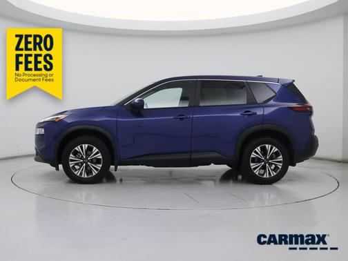 Blue 2023 Nissan Rogue SV