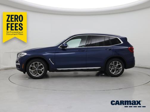 Blue 2020 BMW X3 XDrive30i