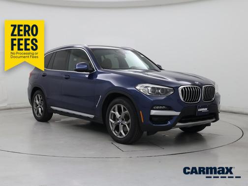 Blue 2020 BMW X3 XDrive30i