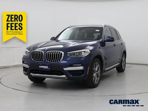 Blue 2020 BMW X3 XDrive30i