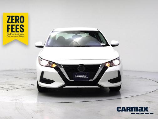 White 2023 Nissan Sentra SV