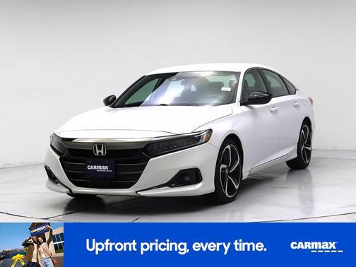 White 2022 Honda Accord Sport