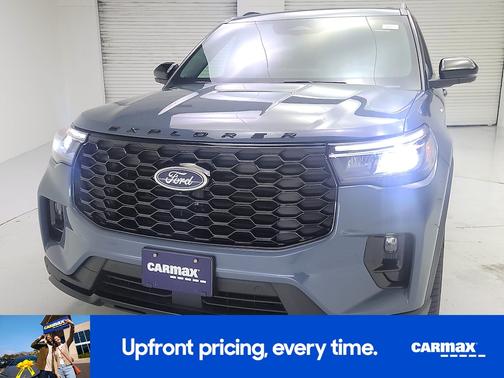 Blue 2025 Ford Explorer ST-Line