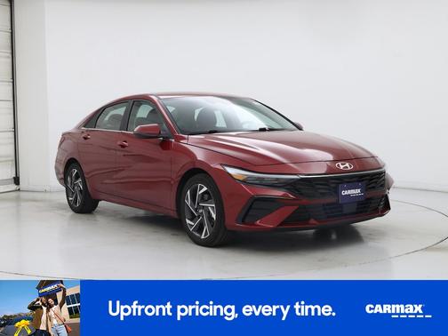 Red 2024 Hyundai ELANTRA HEV Limited