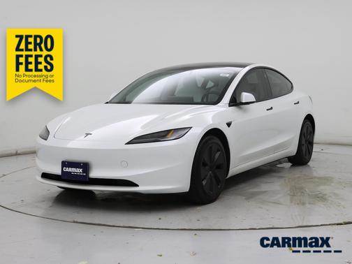 White 2024 Tesla Model 3 Long Range