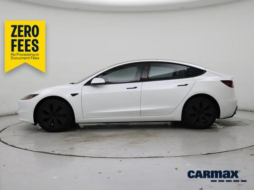 White 2024 Tesla Model 3 Long Range
