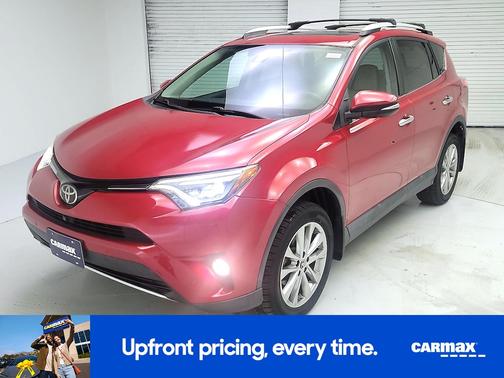 Red 2016 Toyota RAV4 Limited