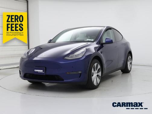 Blue 2021 Tesla Model Y Long Range