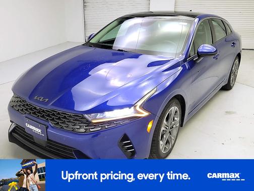 Blue 2022 Kia K5 EX