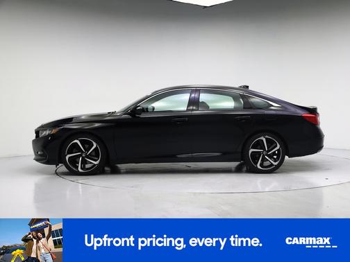 Black 2018 Honda Accord Sport