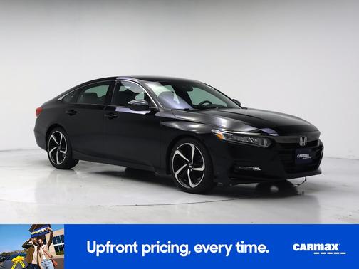 Black 2018 Honda Accord Sport