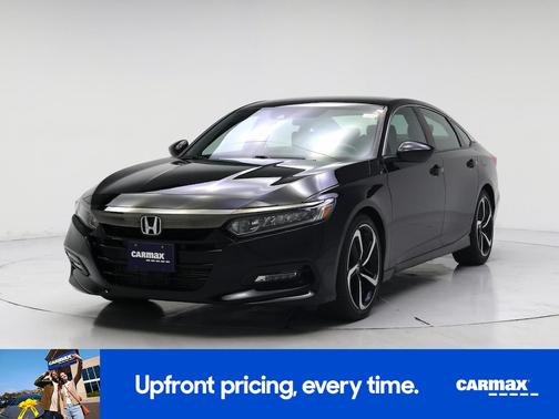 Black 2018 Honda Accord Sport