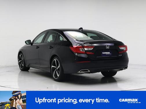 Black 2018 Honda Accord Sport